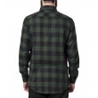 Dragstrip Kustom Checkered Lumber Jack Shirt in Black & Green